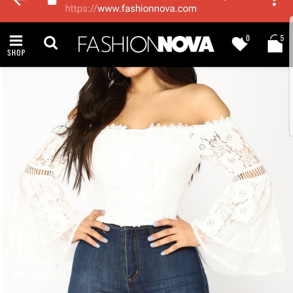 Festie Bestie Bell Sleeve Blouse